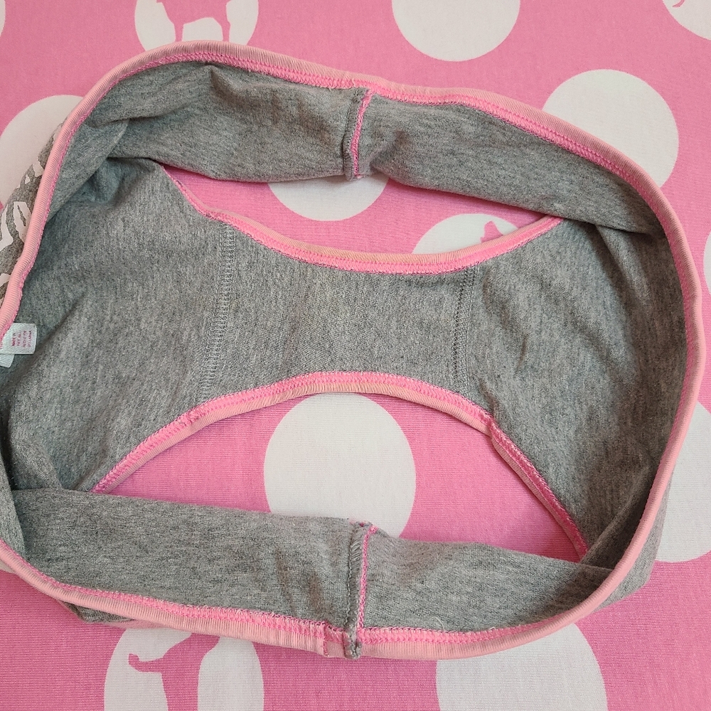 VTG VS PINK Extra Low Rise Graphic Cotton Hipster Panty Size Sm Zebra Logo - Picture 4 of 5